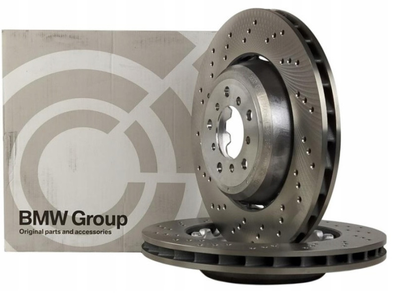 Disques de freins arrière perforés BMW M3 E46 Coupé / Cabriolet