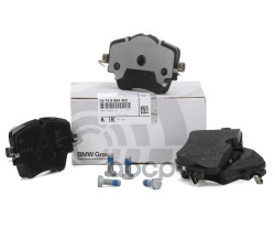 Plaquettes de frein arrière avec témoin d'usure pour BMW Série 7 G11 G12