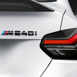 Logo de coffre M240i Noir BMW Série 2