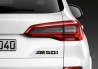 Logo de coffre noir "M50i" pour BMW X3 X4 X5 X6 X7
