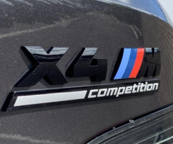 Logo de coffre Noir X4 M Competition BMW X4