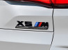 Logo de coffre Noir X5 M Competition BMW X5