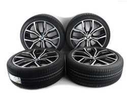 Roues complètes été 21" style 701M rayons doubles pour BMW X4 G02