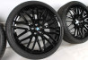 Roues complètes été 21" M Performance JET BLACK style 650M pour BMW Série 7 G11 G12