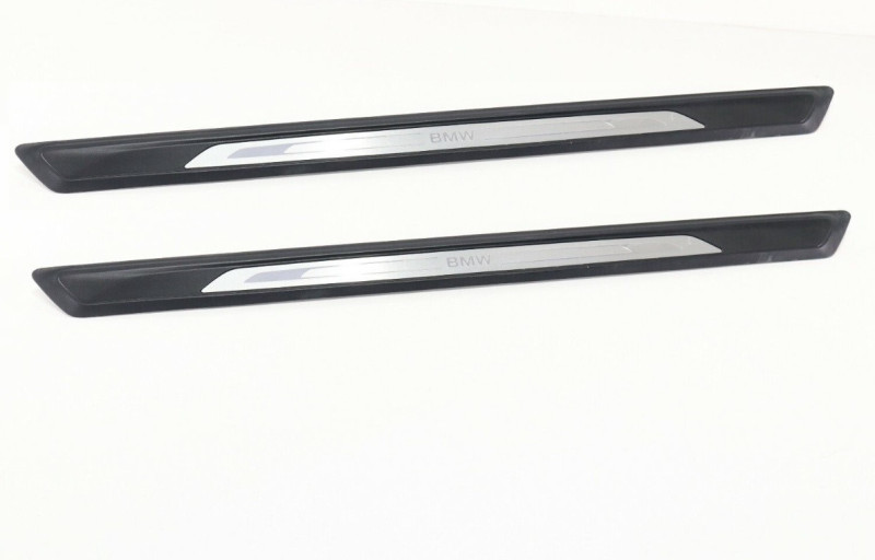 Seuils de porte "BMW" en acier inox BMW pour BMW Série 2 Coupé F22 Cabriolet F23
