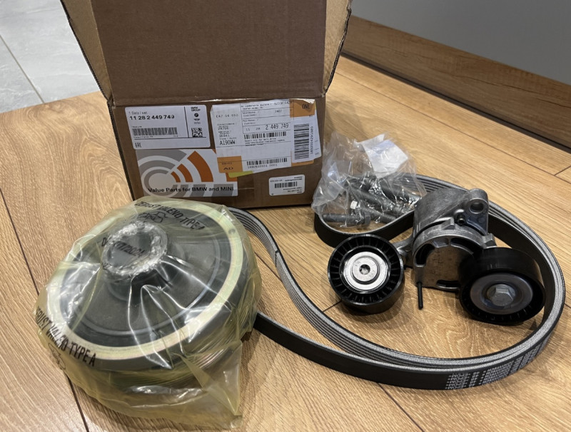 Kit réparation transmission courroie complète pour BMW X3 F25 X4 F26 (18d et 20d uniquement)