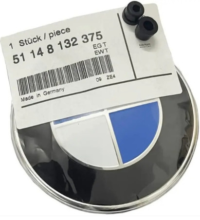 JASMKLX Lettres Coffre Arrière Noires Mat BMW E39 E60 E61 F10 F11 - Insigne 520d 525d 530d Etc.