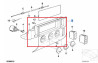 Plaque avant facade commande de chauffage pour BMW Série 3 E36