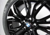 Jante 18" en alliage léger à rayons en Y style 566 noir pour BMW X2 F39