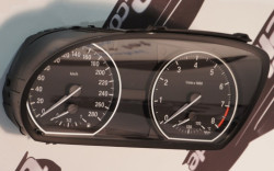 Combiné d'instruments non codé (KM/H ) Série 1 E81 E82 E87 E88 (130i / 135i uniquement)