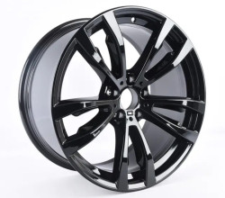 Jante 20" style 469 M à rayons doubles, JET BLACK, polies BMW X5 F15