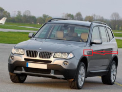 Feu clignotant répétiteur d'aile avant (coté au choix) pour BMW X3 E83