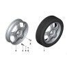 Roue "Galette" avec pneu pour BMW Série 1 F40