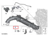 Conduite d'admission AGR avec régulateur de couvercle -  BMW Série 5 G30 G31 (530d et 540d uniquement)