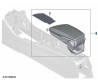 Accoudoir central avant couture décor. (schwarz/blau) pour BMW Série 2 Active Tourer F45 Gran Tourer F46