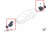 Capteur à ultrasons pare-chocs ARRIERE (PDC) pour BMW Série 5 E60 E61