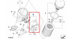 Refroidisseur d'huile moteur pour BMW Série 3 E46 (318i uniquement)