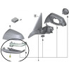 Carter inférieur de rétroviseur extérieur pour BMW Série 2 F45 F46 Active Tourer Grand Tourer