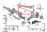 Bras de suspension inferieur essieu arrière (côté au choix) pour BMW X1 F48