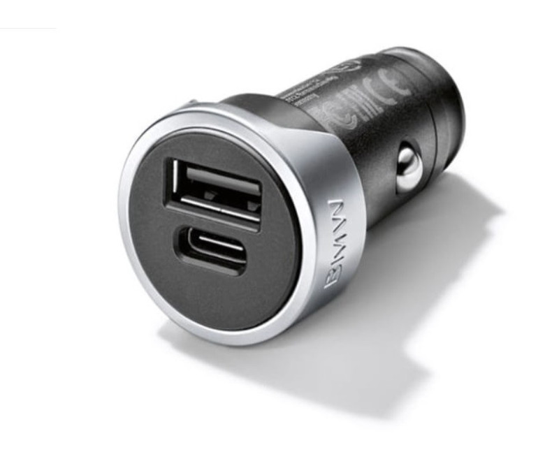 Chargeur double USB BMW pour type A et C pour BMW Série 2 F22 F23 F87 M2 Coupé Cabriolet F45 F46 Active Tourer Gran Tourer