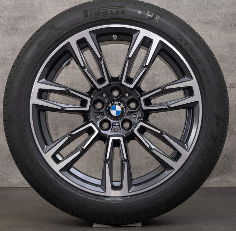 Jante 19" Style 935M en alliage léger midnight grey pour BMW Série 5 G60 G61