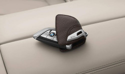Etui à clés BMW MOKKA avec fermoir en acier inox pour BMW Série 5 G30 G31