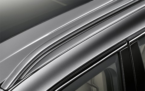 Rails de toit en aluminium satiné BMW X1/iX1 U11