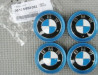 Cache-moyeu avec anneau bleu (BMW i) pour jante alliage BMW Série 4 G22 G23 G26 GC