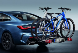 Porte-vélos 3.0 (2 ou 3 vélos au choix) pour attelage de remorque pour BMW Série 4 F32 F33 F36 GC G22 G23 G26 GC i4 G26