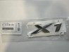 Logo de coffre "X1" BMW X1 E84 F48 U11