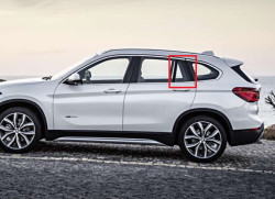 Vitre fixe custode arrière AVEC JOINTS (coté au choix) pour BMW X1 F48