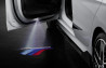 Diapos supplémentaires M Performance pour projecteur de porte 68mm pour BMW Série 1 E81 E82 E87 E88 F20 F21