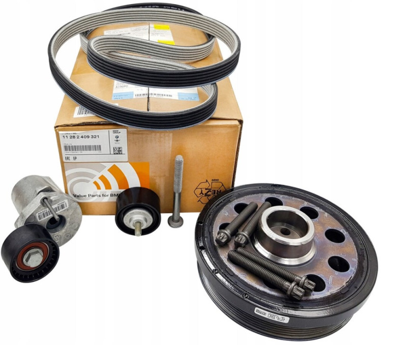 Kit réparation transmission courroie complète pour BMW Série 1 F20 F21 (114d / 116d / 118d / 120d uniquement) Moteur