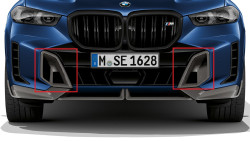 Caches entrées d'air frein carbone droit / gauche (M Performance) en carbone BMW M Performance BMW X5 G05 LCI (phase 2)