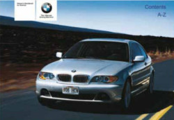 Notice d'utilisation du véhicule pour BMW Série 3 E46 Berline / Coupé / Touring et Cabriolet