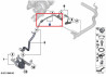 Tuyau de retour de liquide de refroidissement pour BMW Série 1 F20 F21 (114i / 116i /  118i / 120i uniquement)