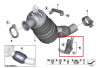 Support catalyseur proche du moteur - BMW Série 1 E81 E82 E87 E88