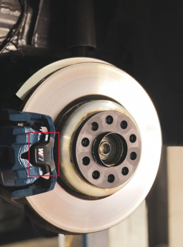 Adaptateur (M logo) pour freins M sport BMW Série 3 G20 G21