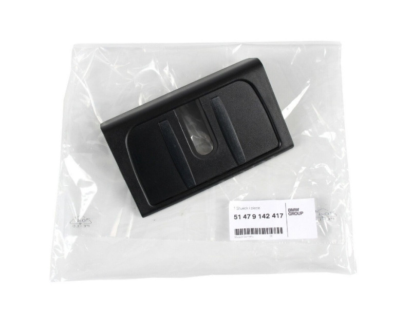 Cache de serrure seuil de coffre (schwarz) pour BMW Série 3 Touring E91