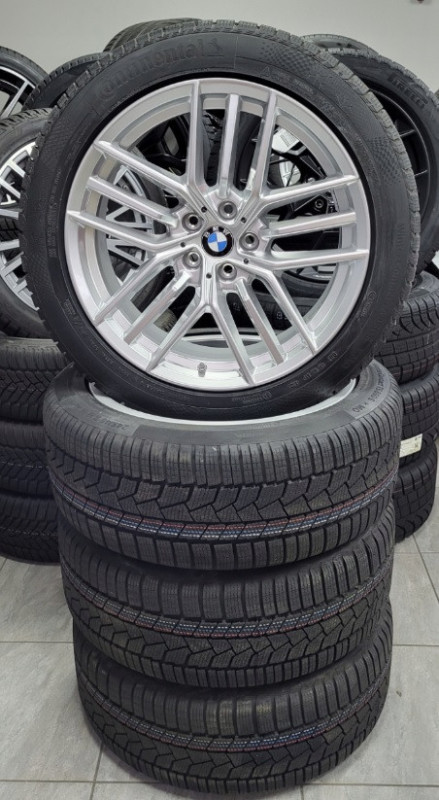 Roues complètes hiver 19" style 933 Refined Silver pour BMW Série 5 G60 G61