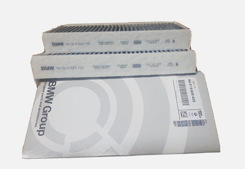 Jeu microfiltres/filtre à charbon actif pour BMW X1 F48 F49