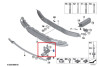 Support de montage de pare-chocs avant  / Elément de déformation coté au choix - BMW Série 1 F20 F21