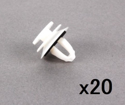 Clips (x20) fixation de panneau de porte AVANT  - BMW X3 G01 X4 G02