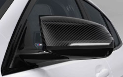 Coques de rétroviseurs extérieurs BMW M Performance carbone pour BMW Série 1 F70