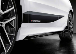 Film plastique Frozen Black gauche et droite (M Performance) pour BMW Série 1 F70