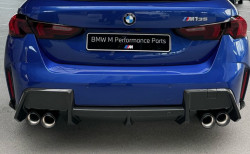 Diffuseur de pare-chocs arrière CARBONE M PERFORMANCE pour BMW Série 1 F70
