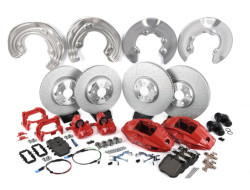 Post-équipement freins sport rouge Avant/Arrière (18" M Perf.) pour BMW Série 4 G22 G23 G26 i4 G26