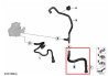 Conduite de retour de carburant pour BMW Série 1 F20 F21 (diesel uniquement)