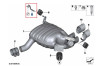 Support catalyseur proche du moteur - BMW Série 1 E81 E82 E87 E88