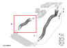 Tuyau d'admission turbo avec joints pour BWM Série 1 E81 E82 E87 (116d / 118d uniquement)
